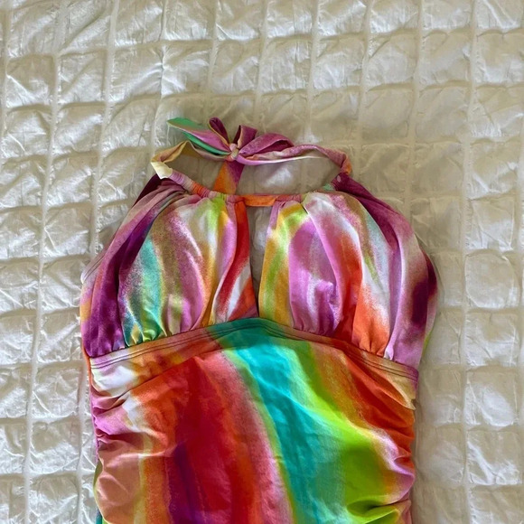 Bleu Rod Beattie tye dye one piece swimsuit - Picture 2 of 8